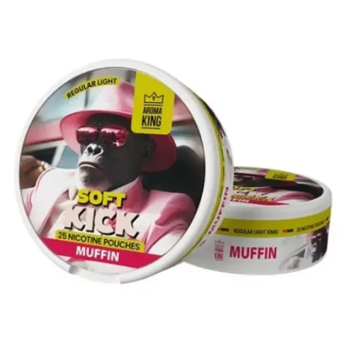 Woreczki Nikotynowe Aroma King Soft Kick - Muffin 10mg | E-LIQ
