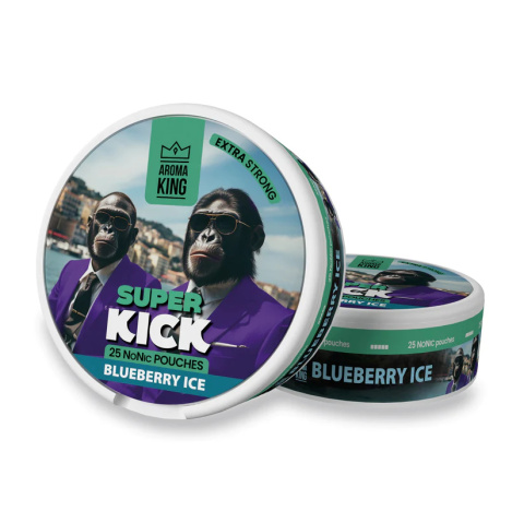 Woreczki Nikotynowe Aroma King Super Kick - Bluberry ice 5mg | E-liq