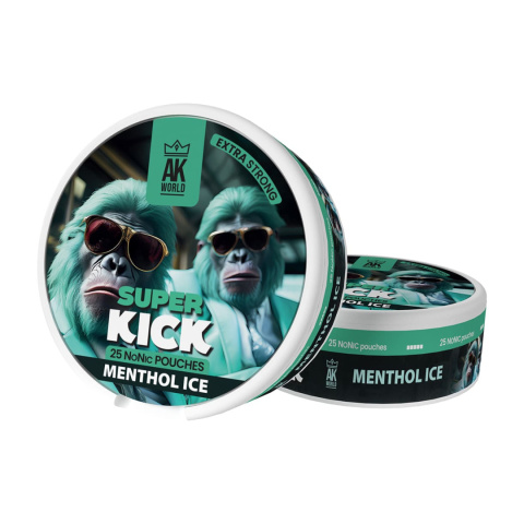 Woreczki Nikotynowe Aroma King Super Kick - Menthol Ice 5mg | E-liq