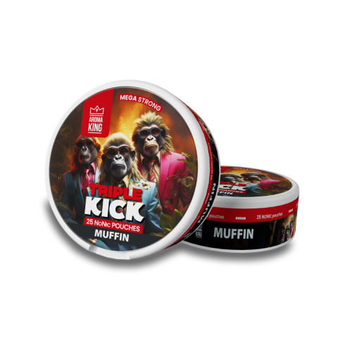 Woreczki Nikotynowe Aroma King Triple Kick - Muffin 20mg NoNic | E-liq