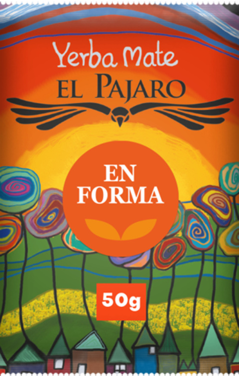 Yerba Mate El Pajaro En Forma 50g | E-LIQ