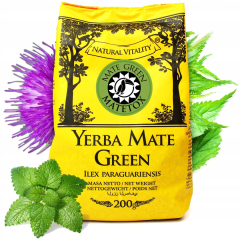 Yerba Mate Green Detox 200g | E-LIQ