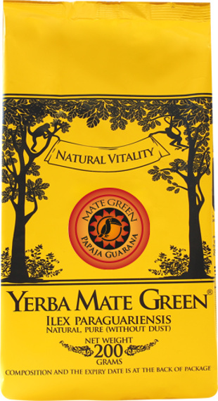 Yerba Mate Green Papaja Guarana 200g | E-LIQ