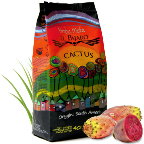 Yerba mate El Pajaro Cactus Kaktusowa 400g | E-LIQ