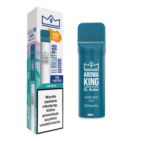 Aroma King El Bullet - Bateria + Wkład Kiwi Mix Ice | E-LIQ