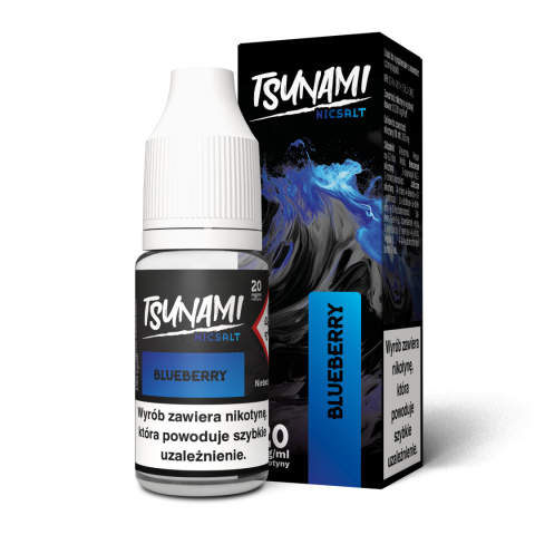 Liquid Tsunami NicSalt - 10ml Blueberry 20mg | E-LIQ