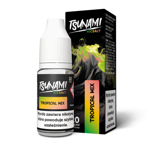 Liquid Tsunami NicSalt - 10ml Tropical Mix 20mg | E-LIQ