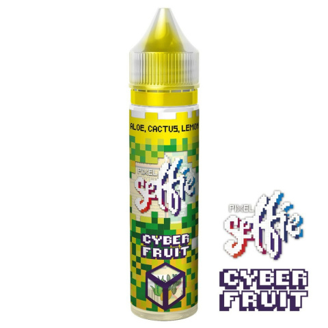 Longfill Selfie Pixel Cyber Fruit - Aromat Aloes, Kaktus, Cytryna 9ml | E-LIQ