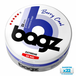 WoreczkiNikotynowe BAGZ Berry Cool EXTREME 32 mg