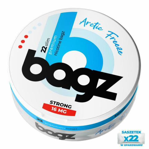 Woreczki Nikotynowe BAGZ Arctic Freeze Strong 16 mg | E-LIQ