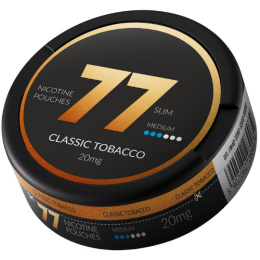 Woreczki nikotynowe 77 Classic Tobacco 20mg