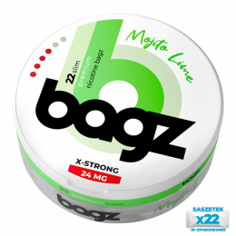 Woreczki nikotynowe BAGZ Mojito Lime X-STRONG 24mg