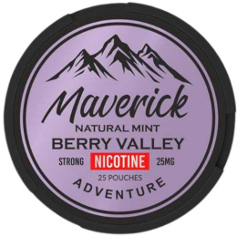 Woreczki nikotynowe MAVERICK Berry Valley 25mg