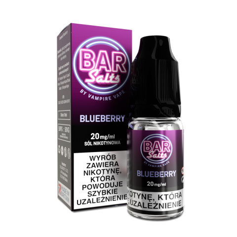 Liquid Bar Salt - Blueberry 20 mg 10 ml | E-LIQ