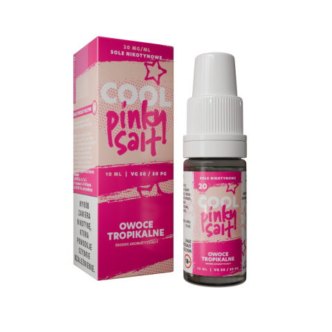Liquid Cool Pinky Salt 20mg 10ml - Owoce Tropicalna | E-LIQ