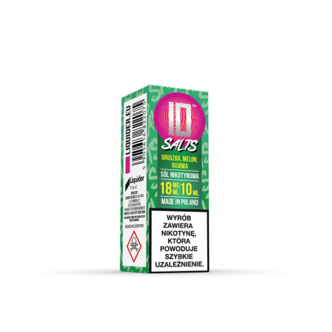 Liquid ID Salt - 10ml Gruszka Melo Gujawa 18mg | E-LIQ