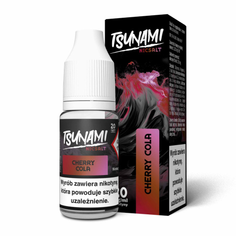 Liquid Tsunami NicSalt - 10ml Cherry Cola 20mg | E-LIQ