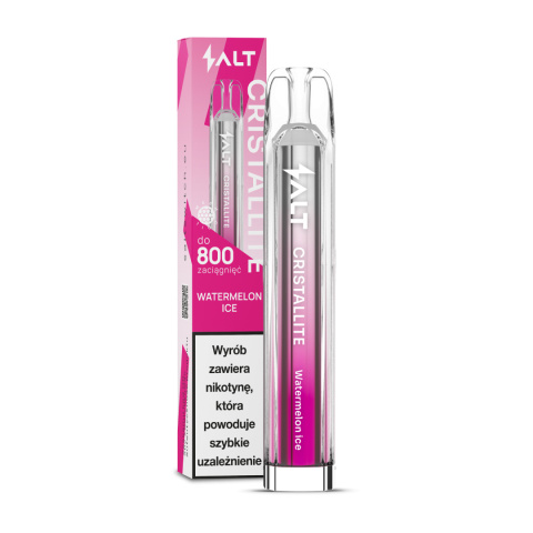 Crystallite 800 Puffs Watermelon Ice 20mg | E-LIQ