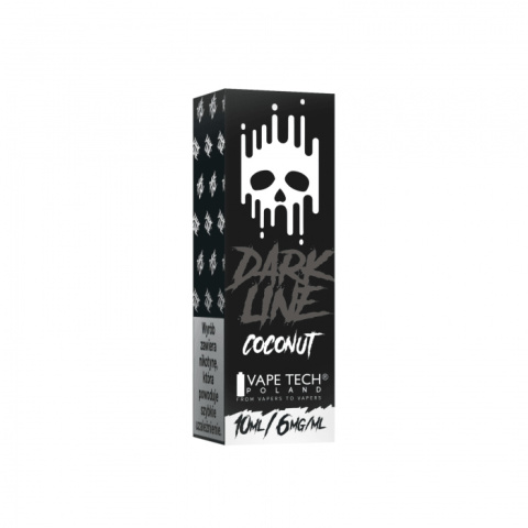 LIQUID DARK LINE 10ml - Coconut 6mg | E-LIQ