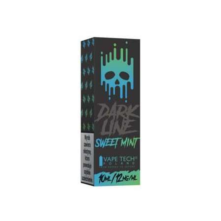 LIQUID DARK LINE 10ml - Sweet Mint 12mg | E-LIQ