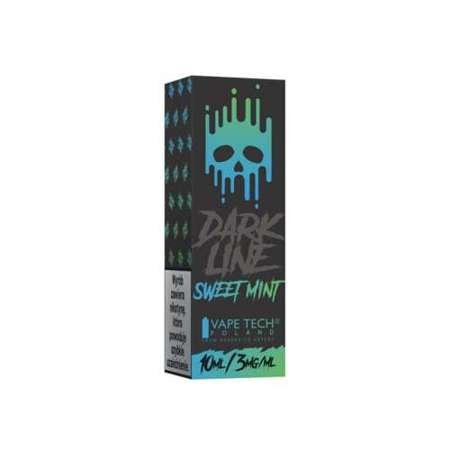 LIQUID DARK LINE 10ml - Sweet Mint 3mg | E-LIQ