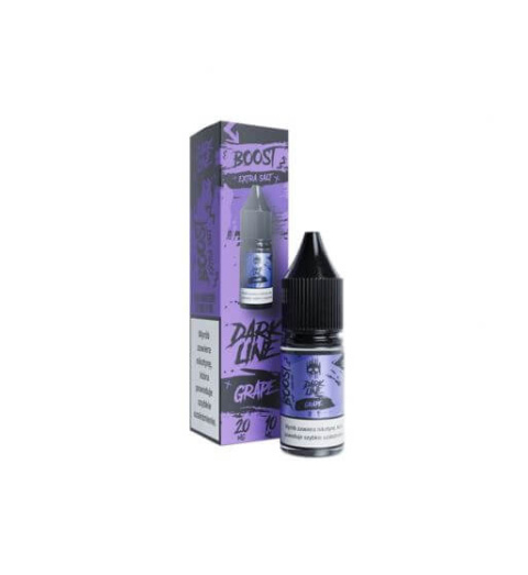 Liquid Dark Line Boost Salt 10ML - Grape 20MG