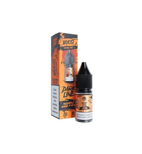 Liquid Dark Line Boost Salt 10ML - Passion Fruit Orange Mango 20MG | E-LIQ