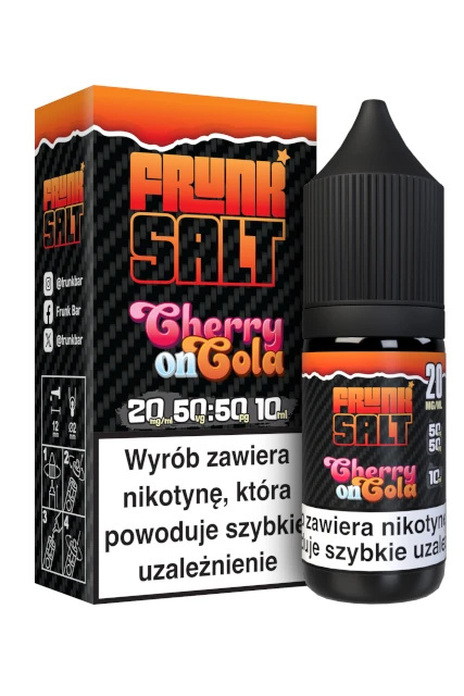 Liquid Frunk Salt 20 mg 10 ml - Cherry Cola | E-LIQ