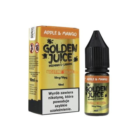 Liquid Golden Juice 10ml - Apple & Mango 12mg | E-LIQ