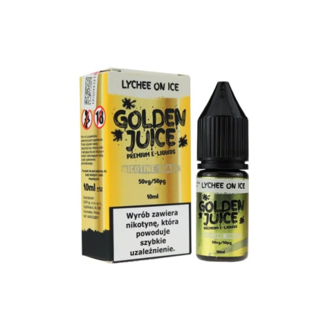 Liquid Golden Juice 10ml - Lychee on Ice 18mg | E-LIQ