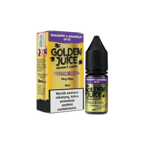 Liquid Golden Juice 10ml - Raspberry & Grapefrut 6mg