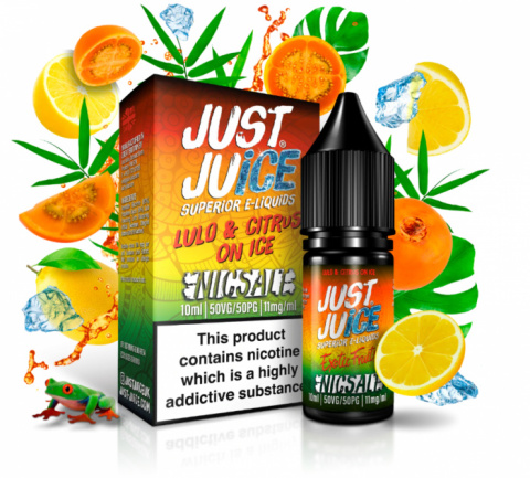 Liquid Just Juice 10ml - Exotic Fruits-Lulo &  Citrus | E-LIQ