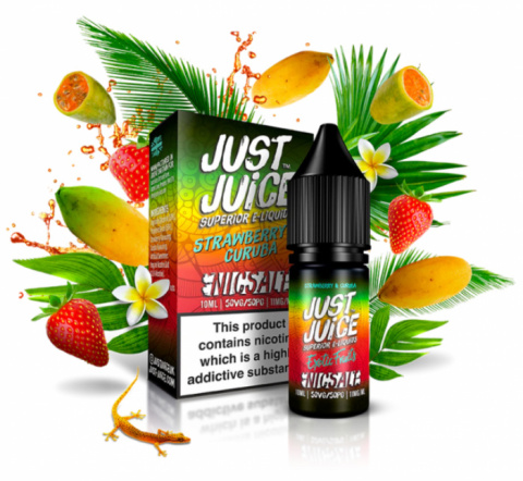 Liquid Just Juice Salt 10ml - Exotic Fruits Strawberry | E-LIQ