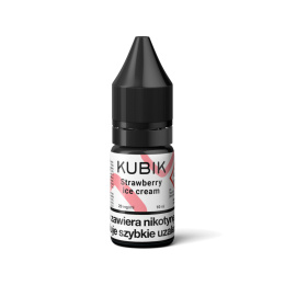 Liquid Kubik Salt 10ml - Strawberry Ice Cream 20mg