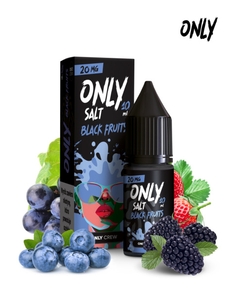 Liquid Only Salt 10ml - Black Fruits 20mg | E-LIQ