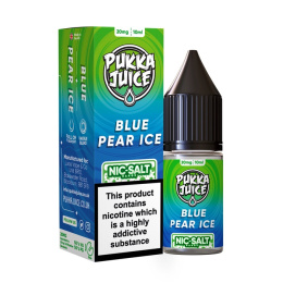 Liquid Pukka Juice 10ml - Blue Pear Ice 10mg salt