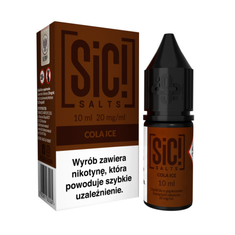 Liquid Sic Salts 10ml Cola Ice 20mg | E-LIQ