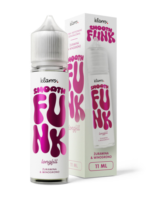 Longfill Klarro Smooth Funk 11/60ml - Żurawina & Winogrono | E-LIQ