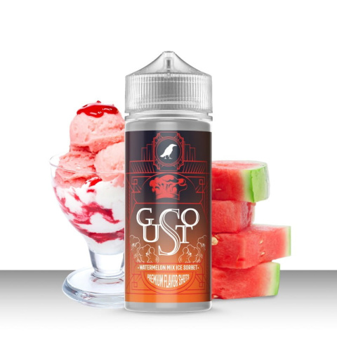 Longfill Omerta 20/120ml Gusto Watermelon Mix Ice Sorbet | E-LIQ