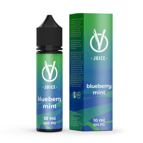 Longfill VBar - Blueberry Mint 10/60ml | E-LIQ