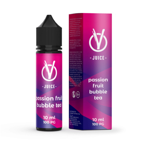 Longfill VBar VJuice - Passion Fruit Bubble Tea 10/60ml | E-LIQ