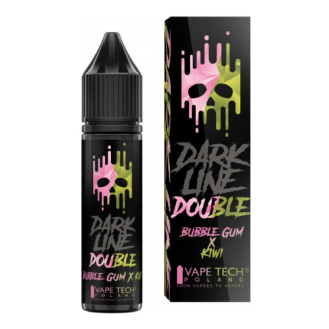 Premix Double Dark Line 5/15ml - Bubble Gum & Kiwi | E-LIQ