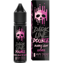 Premix Double Dark Line 5/15ml - Bubble Gum & Lychee
