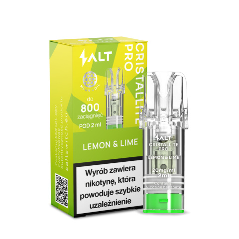 Wkład Cristallite Pro Lemon & Lime 20mg | E-LIQ