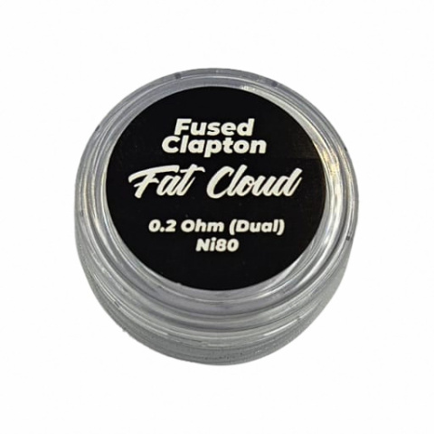 Grzałka Fat Cloud - Fused Clapton 0.2Ω | E-LIQ