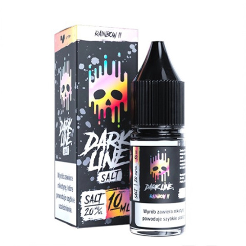 Liquid DARK LINE Salt 10ml - Rainbow II 20mg | E-LIQ