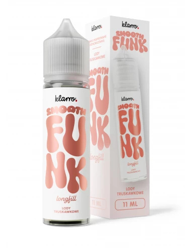 Longfill Klarro Smooth Funk 11/60ml - Lody Truskawkowe | E-LIQ