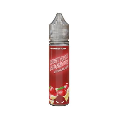 Longfill MVP Custard Monster 15/60 - Strawberry Custard