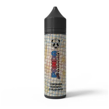 Longfill Panda Eksperyment 10/60 ml - Lemoniada Borówkowa z Truskawką | E-LIQ