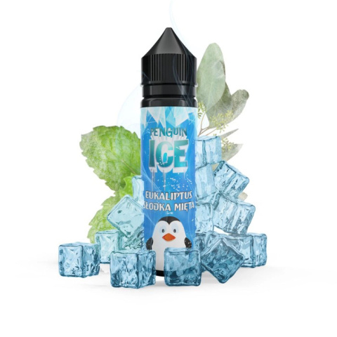 Longfill Penguin Ice 10/60 ml - Eukaliptus | E-LIQ